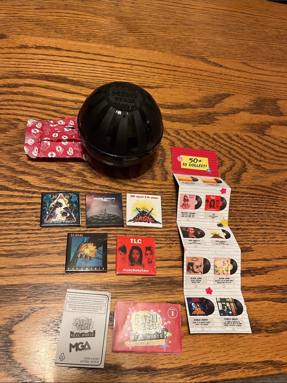 MGA Mini Verse Real Music Collectible Capsule with 5 albums plus more